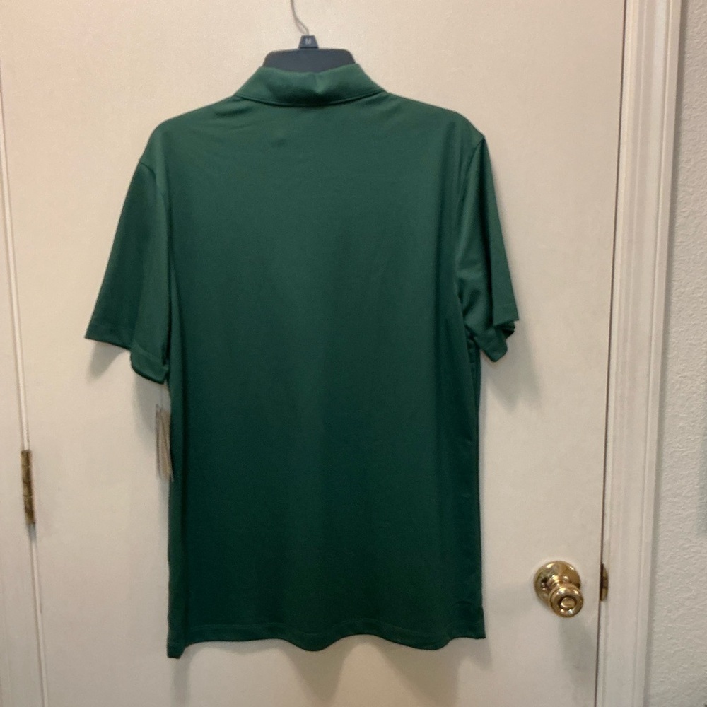 Nike Men's Dri-Fit Green Polo Shirt - Picture 3 of 5